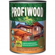 Защитно-декоративный состав «Profiwood» для древесины, рябина, 0.75 л