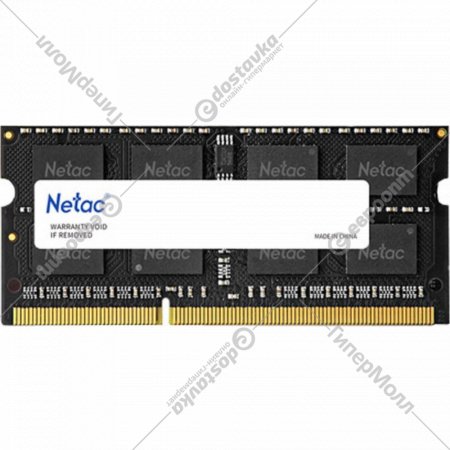Оперативная память «Netac» Basic SO DDR3L-1600 4GB, NTBSD3N16SP-04