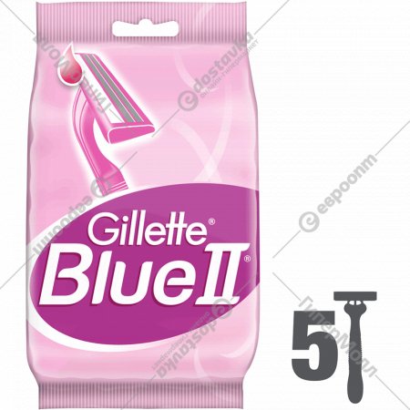 Бритва одноразовая «Gillette Venus» Blue 2, женская, 5 шт