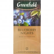 Чай черный «Greenfield» Blueberry Nights, 25х1.5 г