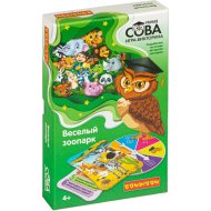 Настольная игра «Bondibon» Умная сова. Веселый зоопарк, ВВ4003