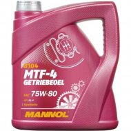 Масло трансмиссионное «Mannol» MTF-4 Getriebeoel 75W80 GL-4, MN8104-4, 4 л