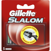 

Кассета д/ст.д/бр."GILLETTE SLALOM"(5шт)