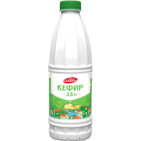

Кефир 2.5% (пэт) Гомель 900г