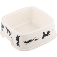 

Миска д/соб.кошек (полипр.)22,5*22,5*8см