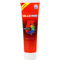 

Зуб.паста"SILCAMED"5плюсов,комплекс,100г