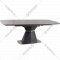 Обеденный стол «Signal» Cortez 160, раскладной, серый/антрацит