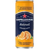 Напиток газированный с соком SanPellegrino aranciata, апельсиновый, 0.33 л