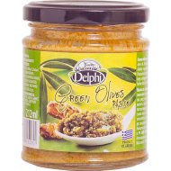 Паста «Delphi» из зеленых оливок, 190 г.