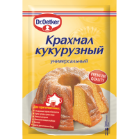 

КРАХМАЛ КУКУРУЗНЫЙ "DR.OETKER" 100Г