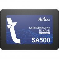 SSD диск «Netac» SA500 256GB, NT01SA500-256-S3X