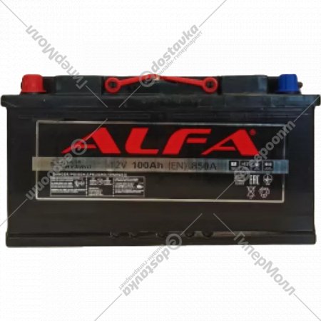 Автомобильный аккумулятор «ALFA battery» Hybrid, AL 100.0, 100 А/ч
