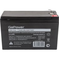 Аккумулятор «GoPower» свинцово-кислотный, LA-1290, 12V, 9Ah