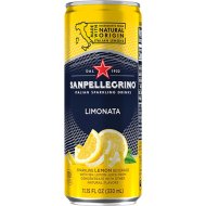Напиток газированный с соком SanPellegrino limonata, лимонный, 0.33 л
