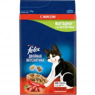 Корм для кошек «Felix» Двойная Вкуснятина, с мясом, 3 кг