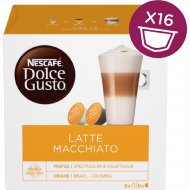 Кофе в капсулах «Nescafe Dolce Gusto» Latte Macciato, 16 шт, 183.2 г