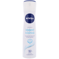 

Дезозорант антип."NIVEA"(эфф.хлопк)150мл