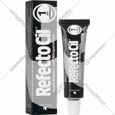 Краска для бровей и ресниц «RefectoCil» Tint, черный, 1.0, 15 мл