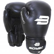 Перчатки для бокса «BoyBo» Basic, 10oz, черный
