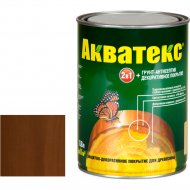 Защитно-декоративный состав «Акватекс» орех, 0.8 л