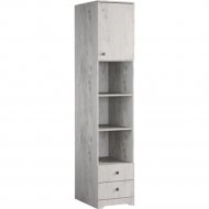 Шкаф для одежды «Мебель-КМК» 1Д2Я Атланта, КМК 0741.5, бетон пайн светлый