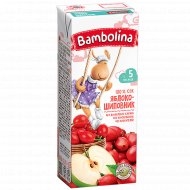 Сок детский «Bambolina» яблоко-шиповник, 200 мл