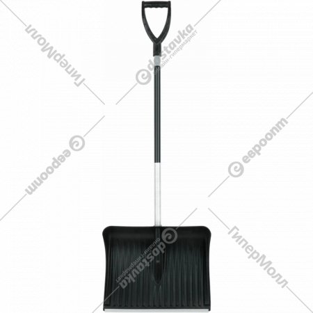 Лопата для уборки снега «Berchouse» №11, с алюминиевым наконечником и сьемным черенком
