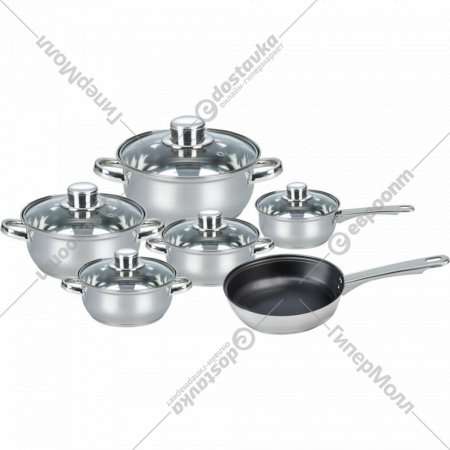 Набор кухонной посуды «Pomidoro» Comodo, P-640554, 11 предметов