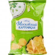 Чипсы «Московский Картофель» со вкусом лука и сметаны, 130 г