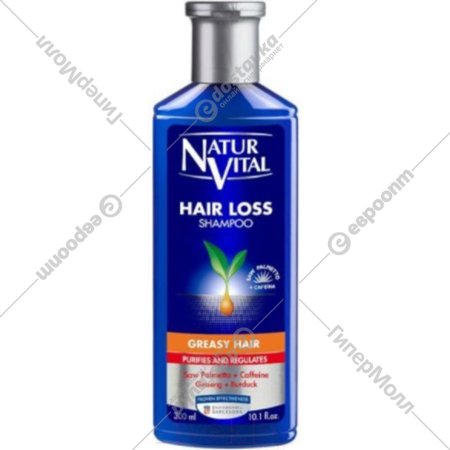 Шампунь для волос «Natur Vital» Hair Loss Shampoo Greasy Hair, 100 мл