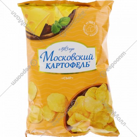 Чипсы «Московский Картофель» со вкусом сыра, 130 г