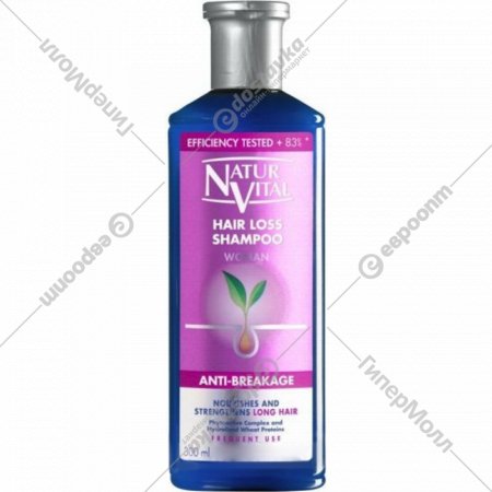Шампунь «Natur Vital» Hair Loss Shampoo Woman Anti Breakage, 300 мл
