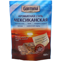 

Приправа аром."GURMINA"(соль Мекс.)150г