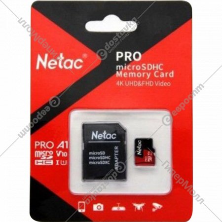 Карта памяти «Netac» P500 Extreme Pro 16GB, NT02P500PRO-016G-S