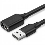 Кабель «Ugreen» USB 2.0 A Male to A Female, US103, Black, 10318, 5 м