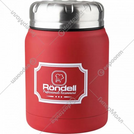 Термос для еды «Rondell» Picnic, RDS-941, красный, 500 мл