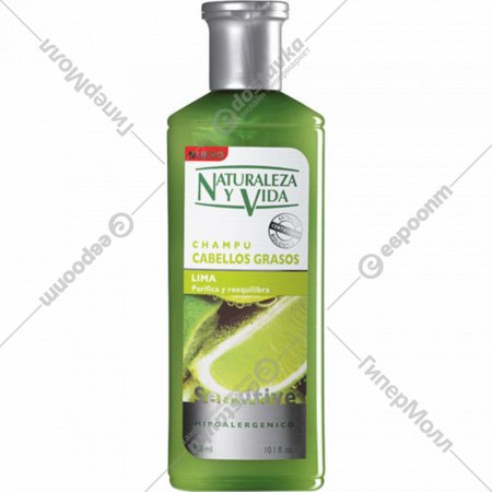 Шампунь для волос «Natur Vital» Hair Shampoo Lime Oily Hair, 300 мл