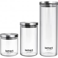 Набор баночек для сыпучих продуктов «Lamart» LT 6025