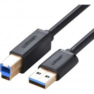 Кабель «Ugreen» USB 3.0 AM to BM Print Cable US210, Black 30753,1 м