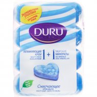 Мыло «Duru» 1+1 морские минералы+увлажняющий крем, 4х80 г