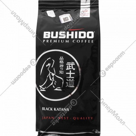 Кофе натуральный молотый «Bushido» Black Katana, 227 г