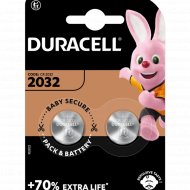 Комплект батареек «Duracell» CR2032, 2 шт
