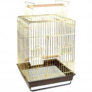 Клетка для птиц «Triol» 50611006, 475х475х860 мм, золото