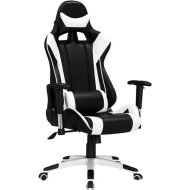 Кресло офисное «Everprof» Lotus S6, черный/белый