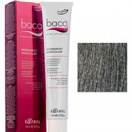 Крем-краска для волос «Kaaral» с гидролизатами шелка, интенсивный светлый каштан, Baco 5.00, 100 мл