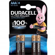 Комплект батареек «Duracell» UltraPower LR03, 4 шт