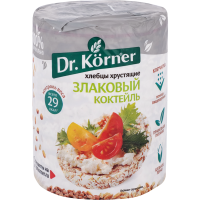 

Хлебцы "DR.KORNER"(злаковый коктейль)90г