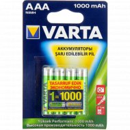 Аккумулятор «Varta» HR3, 1000 mAh, Ni-Mh, AAA-4шт
