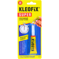 

Универсальный секундный клей"KLEOFIX" 3г