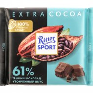 Шоколад тёмный «Ritter Sport» какао, 61%, 100 г